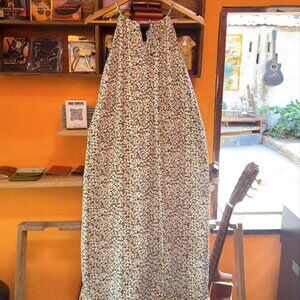 Pretty Floral Midi Dress Cottage Core Sundress